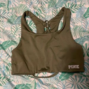 Pink sports bra size: xs